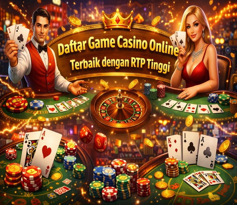 Daftar Game Casino Online Terbaik dengan RTP Tinggi