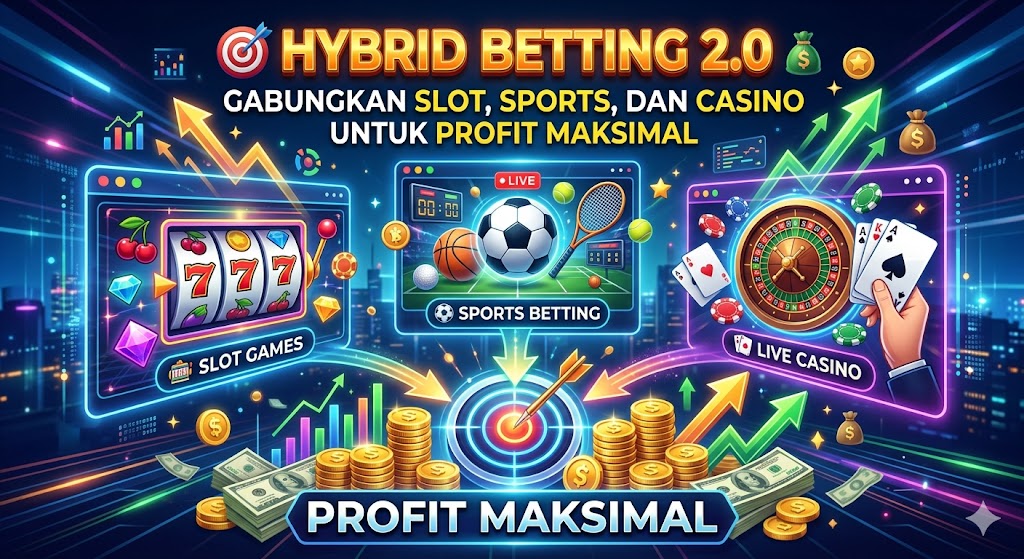 🎯 Hybrid Betting 2.0: Gabungkan Slot, Sports, dan Casino untuk Profit Maksimal