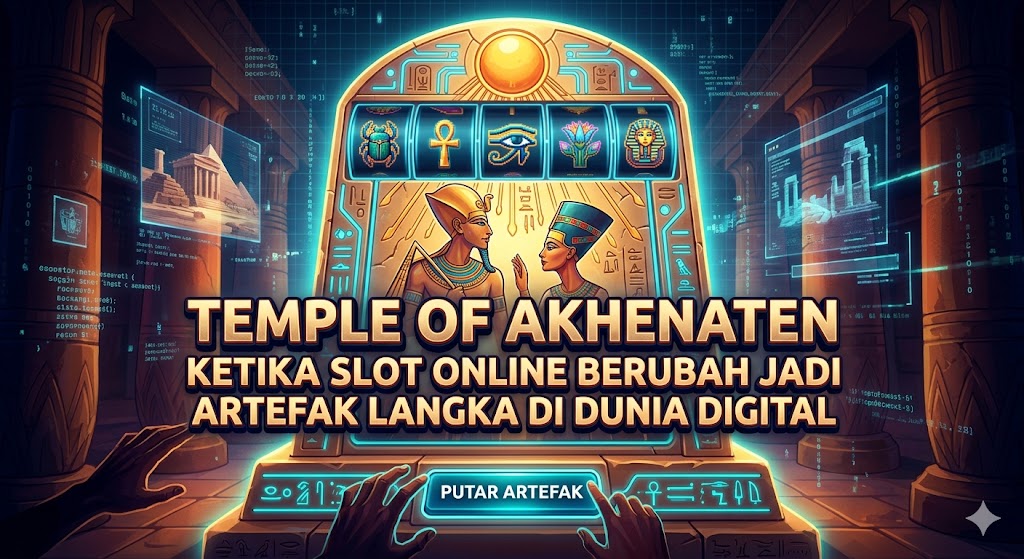 Temple of Akhenaten: Ketika Slot Online Berubah Jadi Artefak Langka di Dunia Digital