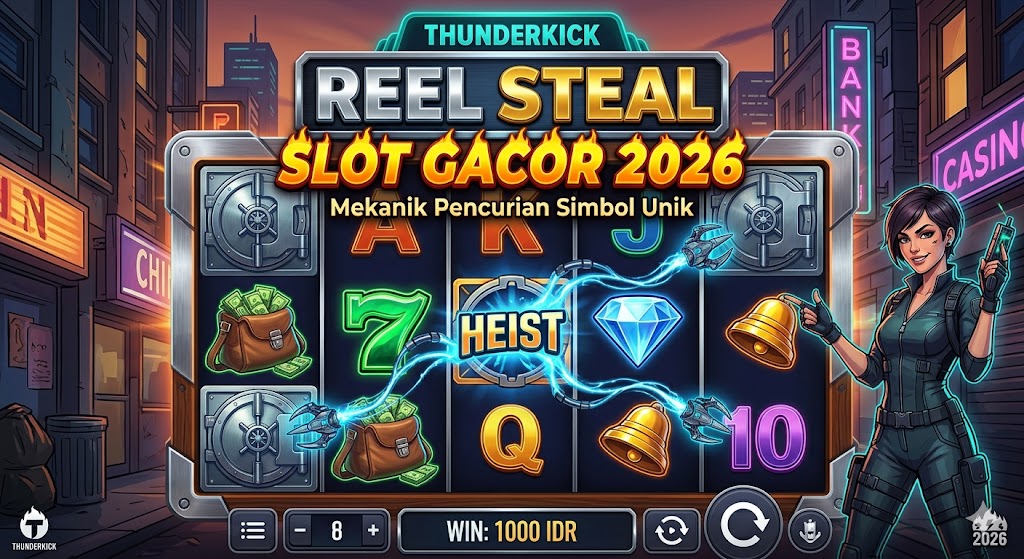 Reel Steal Slot: Eksperimen Unik dari Thunderkick dengan Sistem Pencurian Simbol yang Jarang Diketahui Player Slot Online